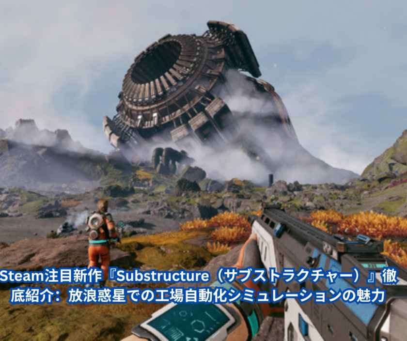 Steam注目新作『Substructure（サブストラクチャー）』徹底紹介：放浪惑星での工場自動化シミュレーションの魅力